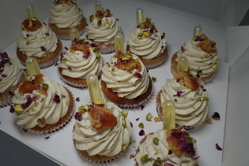 Gulab Jamun Cupcake