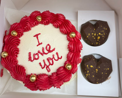 Cake and 2 Chocolates